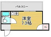 大阪市住之江区　北加賀谷駅徒歩約8分　オーナーチェンジマンションの間取り