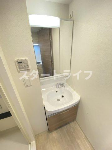 大阪市淀川区西三国２丁目の賃貸マンションの洗面所