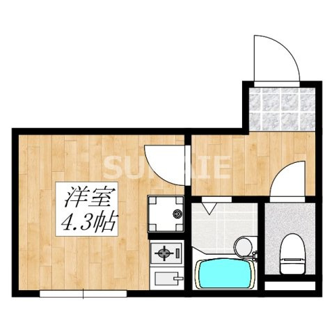 ノーザンロード新小岩の間取り|間取図です。