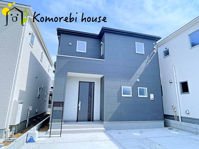 蓮田市西新宿　新築一戸建て　リーブルガーデン　03の外観|外観もきれいです