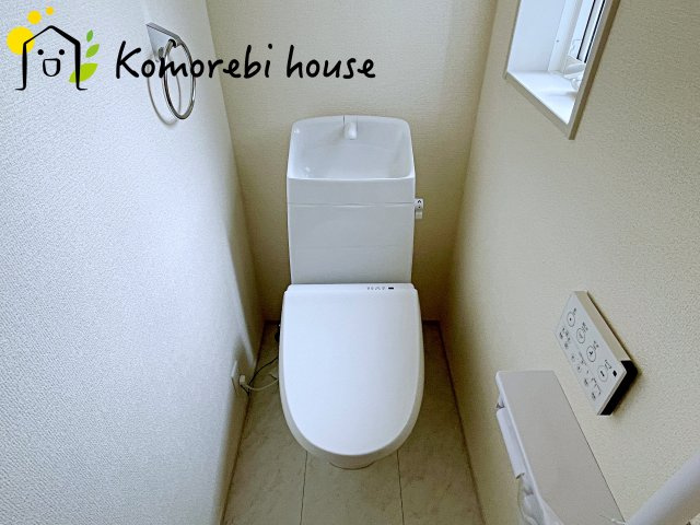 蓮田市西新宿　新築一戸建て　リーブルガーデン　03のトイレ|トイレもきれいです