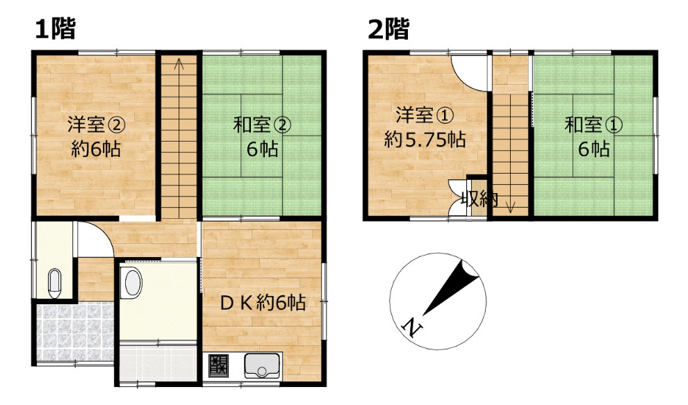 碧南市東山町４丁目の間取り