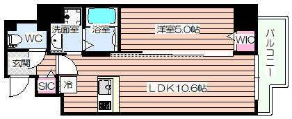 【間取り】 | フェルザ福島