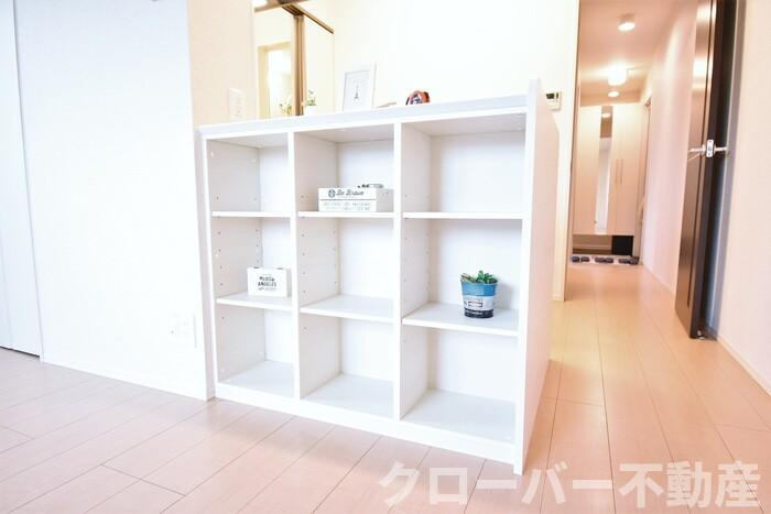 フラット ウィステリアの収納|カウンター下収納