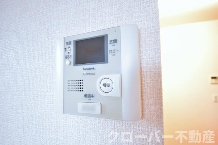 フラット ウィステリアのセキュリティ|モニタ付インターホン