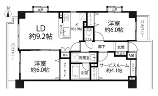 【間取り】 | 藤和シティホームズ南大泉 | 藤和シティホームズ南大泉