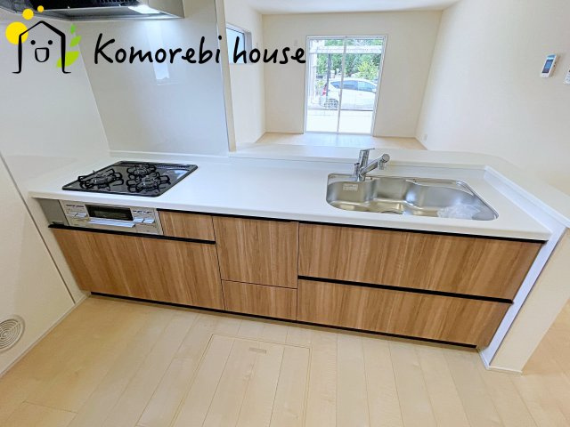 蓮田市西新宿　新築一戸建て　リーブルガーデン　04のキッチン|26.6.1　撮影済み