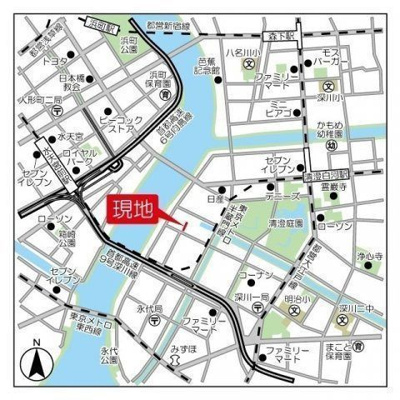 【地図】 | グランカーサ清澄白河