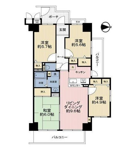 レックスガーデン鶴見緑地　14階