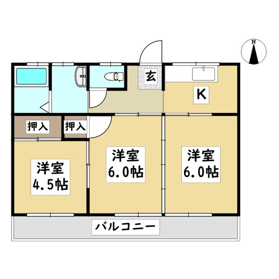 【間取り】 | ファミリー高島