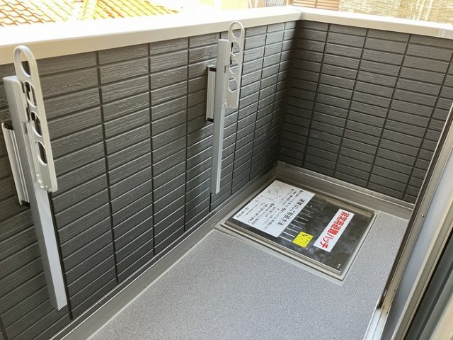 リバーサイド夙川東のバルコニー