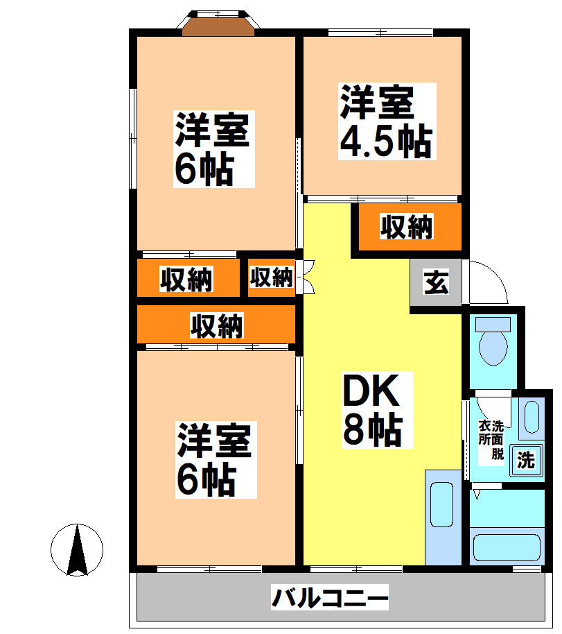 小金井市前原町３丁目の賃貸マンション