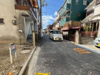 【前面道路含む現地写真】 | 深井中町　売土地 | 建築条件無ですので、個性溢れる住まいを実現させてくださいね♪
