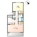 【間取り】 | ゆったりとした１ＬＤＫのお部屋です！