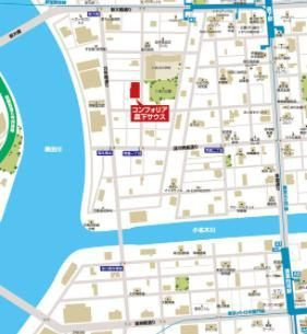 【地図】 | コンフォリア森下サウス