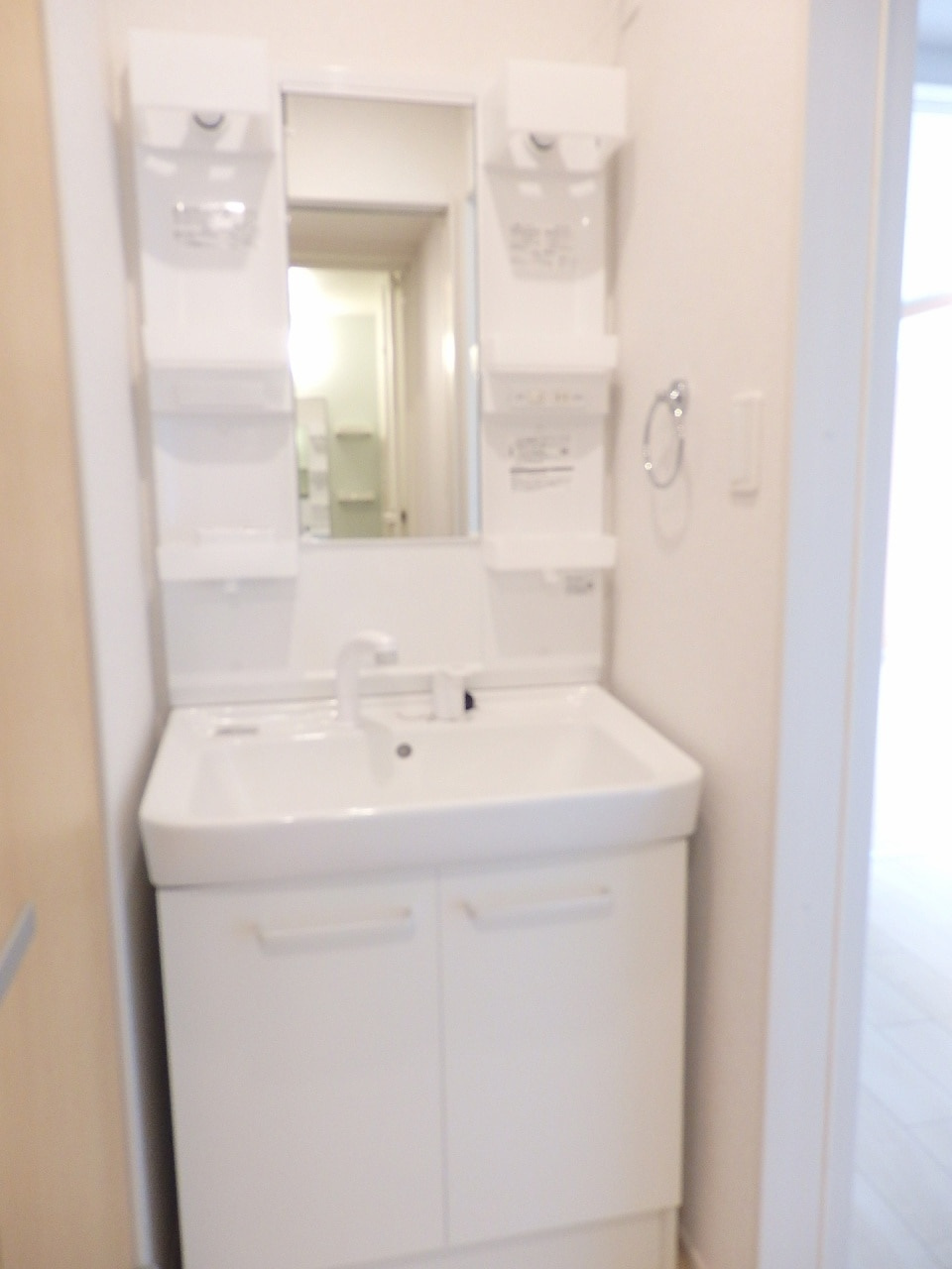 広島市安佐南区山本９丁目のアパートの洗面所