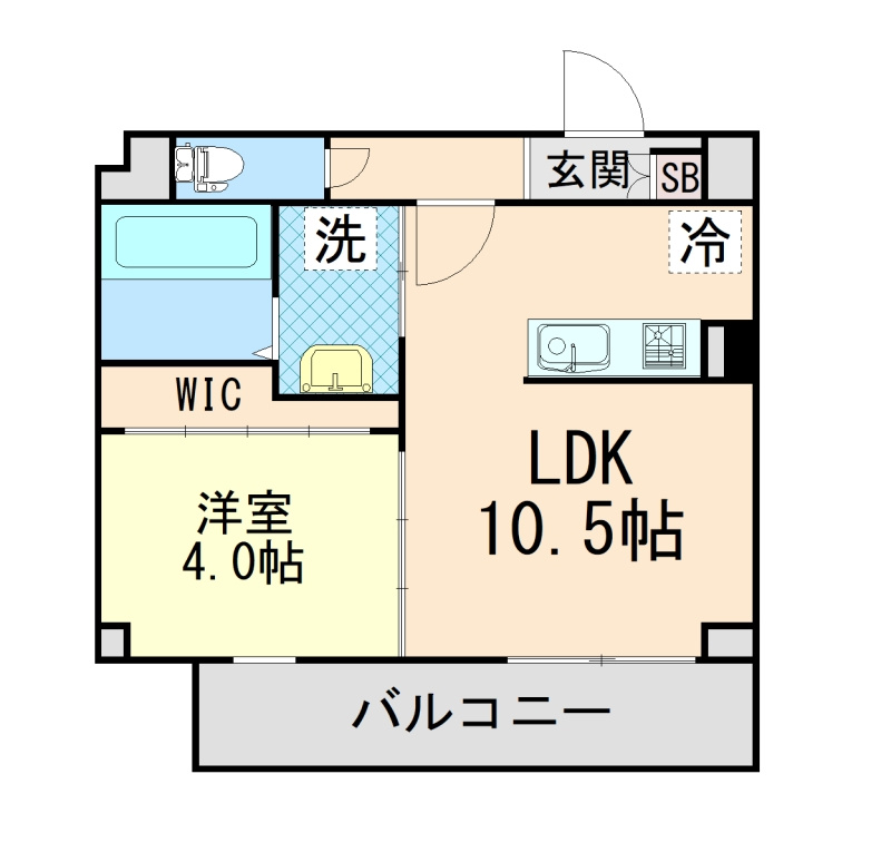アリビラ六甲の間取り