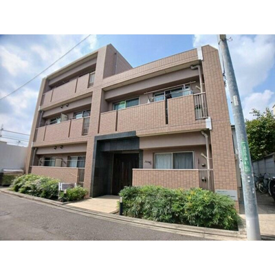 【外観】 | グランシャン | 鉄筋コンクリート造のがっちりとした建物。