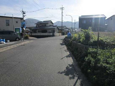 【前面道路含む現地写真】 | 広島市安佐南区伴東８丁目 三菱沼田（大原台）No.2