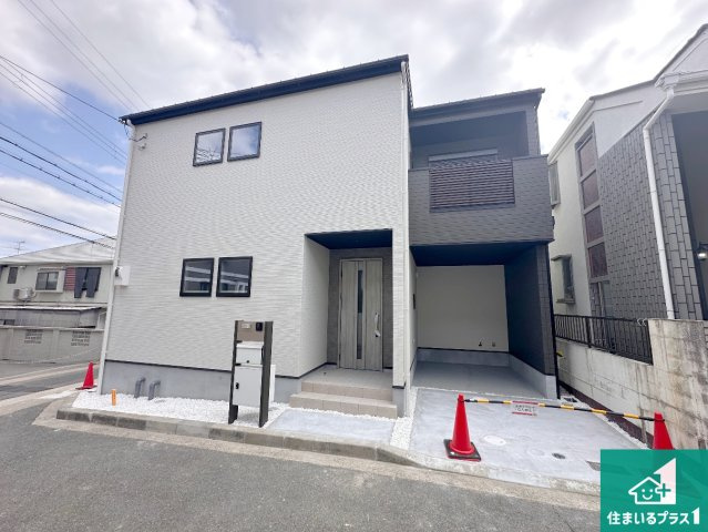 神戸市須磨区関守町　第1期　新築一戸建ての外観|お客様に長く安心して住んでいだだける事にこだわった家づくり！住んでからのアフターサービスにもしっかりと取り組んでいます！