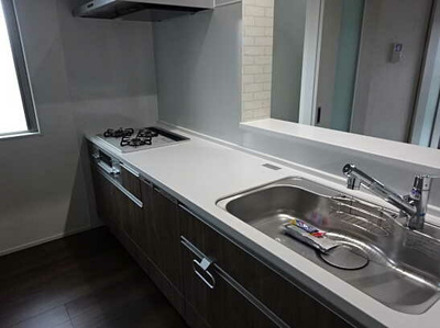 【キッチン】 | 広島市南区宇品御幸３丁目No.A