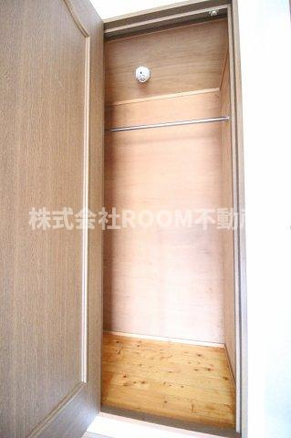 第8年見マンションの収納|専用の収納スペースです