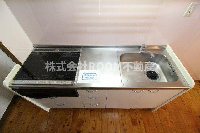 第8年見マンションのキッチン|きれいなキッチンです