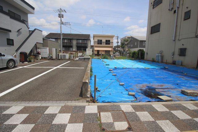 壬生町緑町2丁目の外観|西側との境界部分（2026年6月撮影）