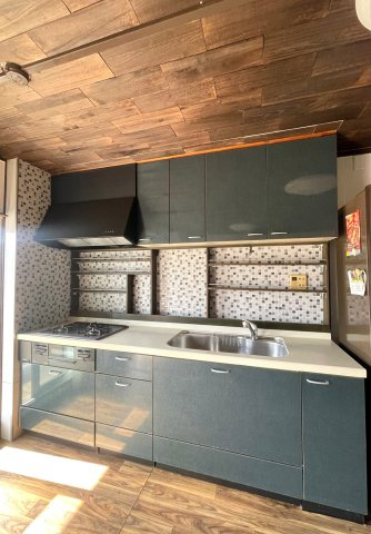 村上団地第3-23号棟のキッチン