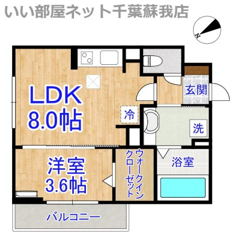 カナミオンの間取り|ひと味違う？不動産屋のイメージを変えたい！『いい部屋ネット千葉蘇我店』へ是非お越しください♪
