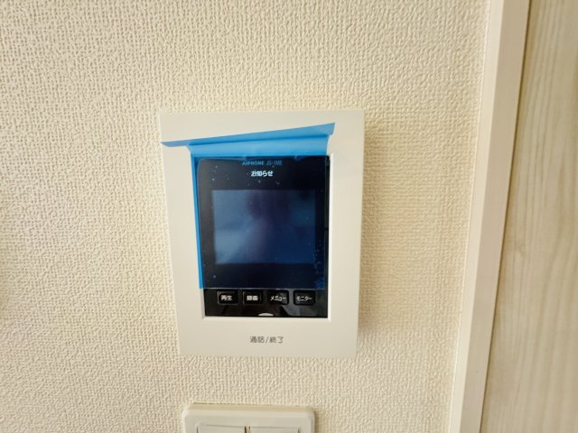 柏市つくしが丘２丁目新築戸建のセキュリティ|来客時も安心のTVモニター付きインターフォン