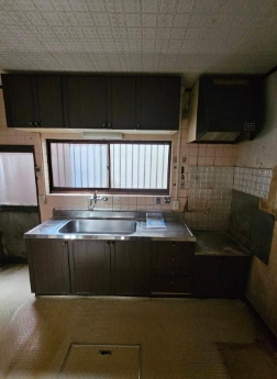 天下茶屋１丁目店舗戸建のキッチン