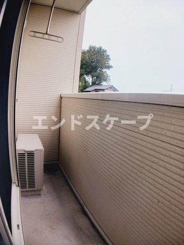 ヒル　サイドⅠのバルコニー|高崎、前橋のお部屋探しはエンドスケープまで！お客様の理想お聞かせ下さい♪