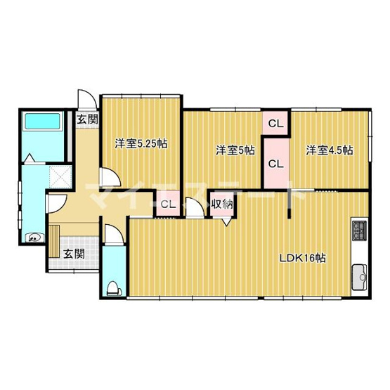 【間取り】 | 郡築一番町戸建
