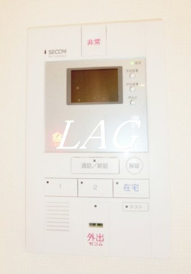 【セキュリティ】 | リブリ・プレーヌ | モニター付きインターフォンです。