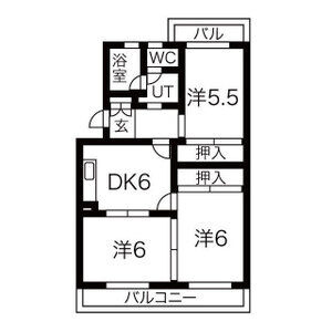 第二ハイツ昌の間取り