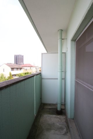 第二ハイツ昌のバルコニー