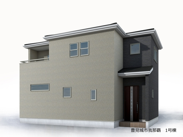 リーブルガーデン豊見城市我那覇1期の外観パース