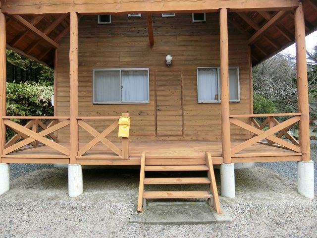 伯耆町金屋谷別荘の外観