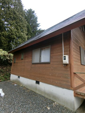 伯耆町金屋谷別荘の庭