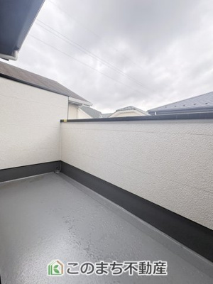 【バルコニー】 | LIGARE小山市城北15期　 | 一度にたくさんのお洗濯物を外干し可能な広々バルコニー☆