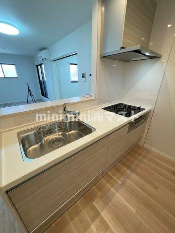 グラン今里NORTHのキッチン