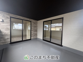 【バルコニー】 | LIGARE小山市城北15期　 | 多少の雨も安心の広々としたインナーバルコニー☆
