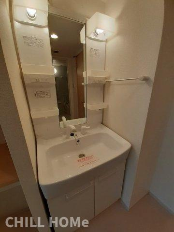 ジベルニーⅢの洗面所|当社、チルホームのHPもご覧ください(^^)/物件情報多数♪