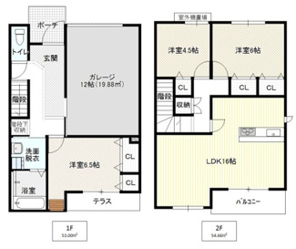【間取り】 | ジーコート