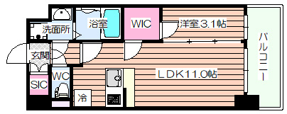 【間取り】 | リヴェント福島野田