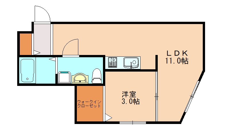 FlowerGarden KOBEの間取り