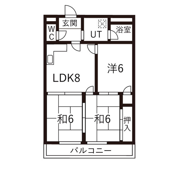 スカイメゾンの間取り