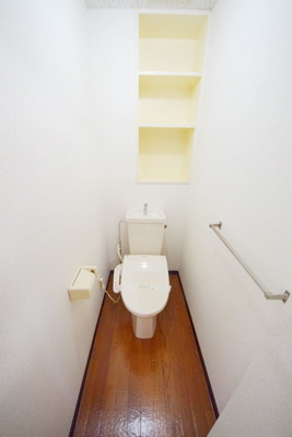 【トイレ】 | セジュール・ド・ミワ弐番館 | シンプルで使いやすいトイレです