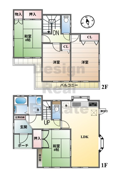 【間取り】 | 本庄市児玉町児玉　中古住宅  